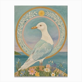 Summer Seagull Canvas Print