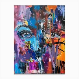 'The Face' 1 Canvas Print