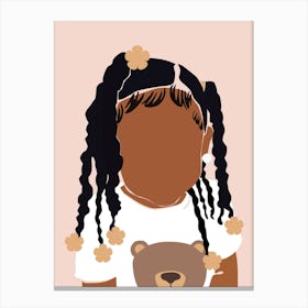 Baby Girl Canvas Print