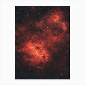 Red Nebula 6 Canvas Print