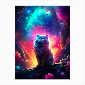Cat In The Sky 1 Canvas Print