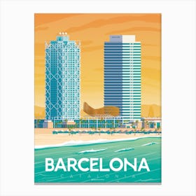 Barcelona Spain Canvas Print