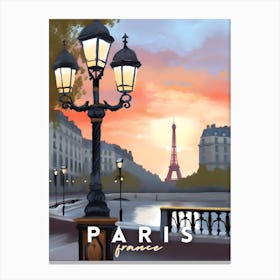 Paris Travel Canvas Print