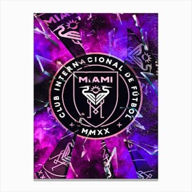 Inter Miami Cf Canvas Print