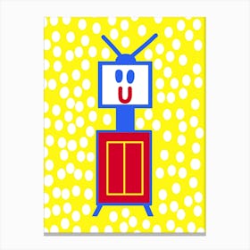 Kids Robot Canvas Print