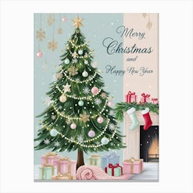 Christmas Tree 6 Canvas Print