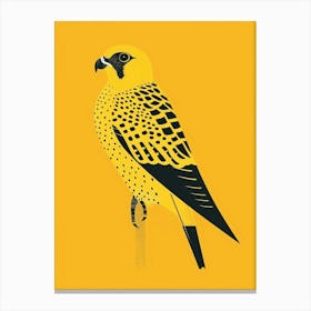Yellow Falcon 2 Canvas Print