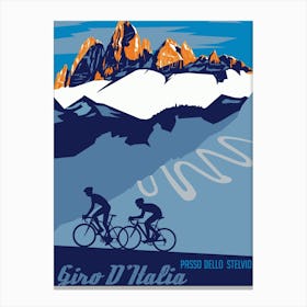 Giro D Italia Canvas Print