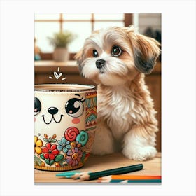 Shih Tzu Canvas Print