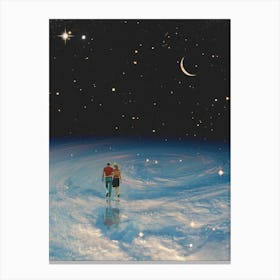 Space For Two Canvas Print