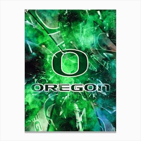 Oregon Ducks 1 Canvas Print