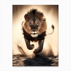 Wild Animal Creative Portrait 171 Canvas Print