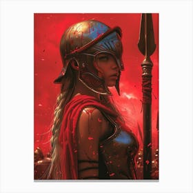 Spartan Warrior 9 Canvas Print