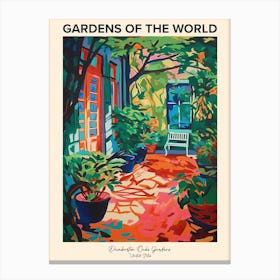 Dumbarton Oaks Gardens Usa Gardens Of The World Poster Canvas Print