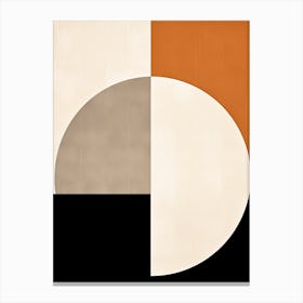 Bauhaus Phantasmagoria: Abstract Dreamscape Canvas Print