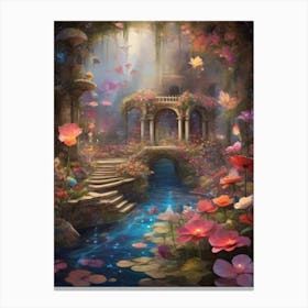 Lily Pond Canvas Print