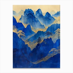 Chinese Mountains 60 Canvas Print