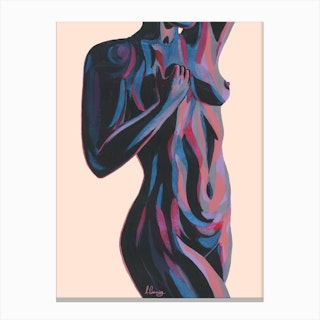 Nude Figure Canvas Print