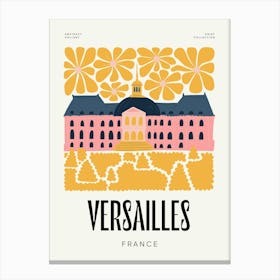 Travel Versailles France Abstract Gallery Canvas Print