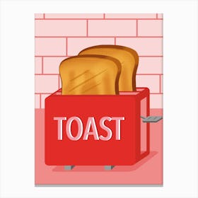 Toast Canvas Print