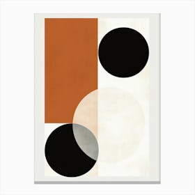 Abstract Cadence; Bauhaus Serenity Canvas Print