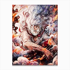 One Piece Anime Poster Canvas Print