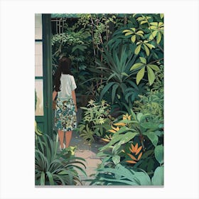 In The Garden Koraku En Japan 1 Canvas Print