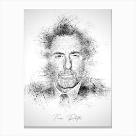 Tim Roth Canvas Print