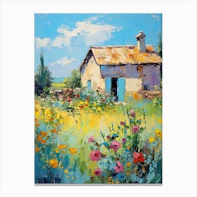 House In The Countryside Canvas Print