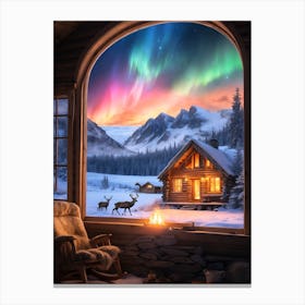 Aurora Borealis Canvas Print