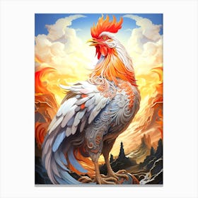 Rooster 2 Canvas Print