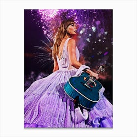 Taylor Swift 44 Canvas Print