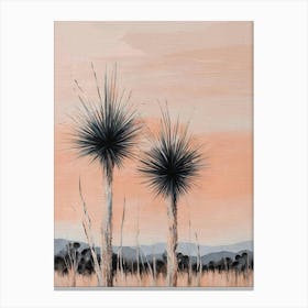 Australian native grass trees Canvas Print