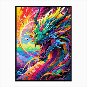 Dragon 9 Canvas Print