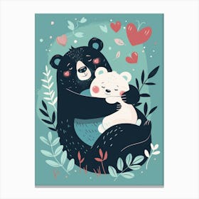 Bear Hug Canvas Print