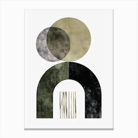 Euler Bauhaus Mid Century Canvas Print