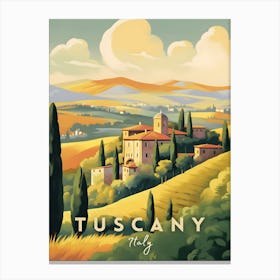 Tuscany Italy Travel Canvas Print