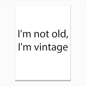 Sarcastic Quote 5 Canvas Print