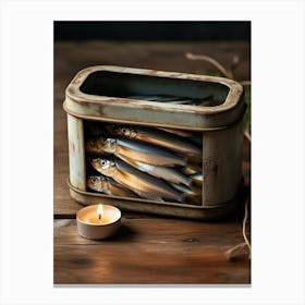 Sardines In Tin 1 Leinwandbild