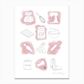 Baking To Heal My Soul Canvas Print