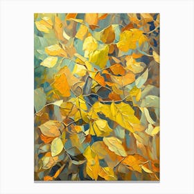 Autumn Leaves Five Canvas Print