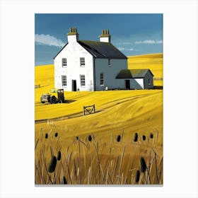 Scotland Farm Canvas Print