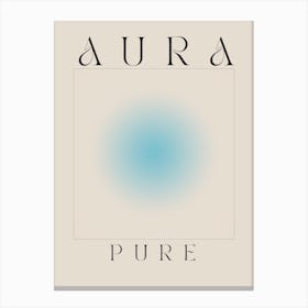 Pure Aura Canvas Print