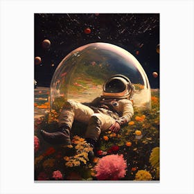 My Space Observatory Canvas Print
