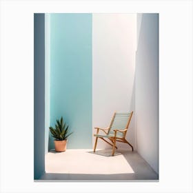 Chair In A Room Canvas Print