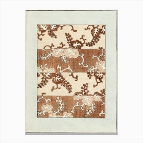 Leaf Pattern, Shin Bijutsukai 1 Canvas Print