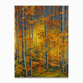 Autumn Forest 65 Canvas Print