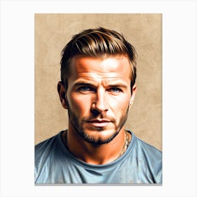 David Beckham Canvas Print