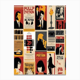 Pulp Fiction Canvas Print