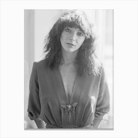 Kate Bush Singer Songwriter And Musician Pictures In London England 1979 Canvas Print